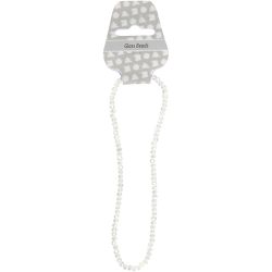 Perline Sfaccettate, misura 3x4 mm, misura buco 0,8 mm, cristallo, 100 pz/ 1 conf.