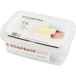 Base per sapone, bianco, 1 kg