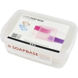 Base per sapone, trasparente, 1 kg