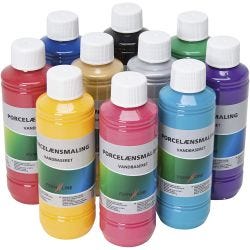 Pittura per vetro e porcellana