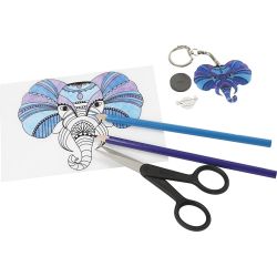 Fogli di plastica restringente con motivi