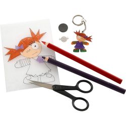 Fogli di plastica restringente con motivi