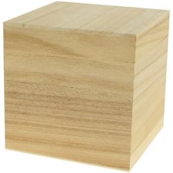 Scatola cubo da decorare