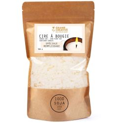 Cera di soia vegana per il riempimento delle candele