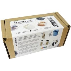 Kit Jesmonite - Vaso rotondo