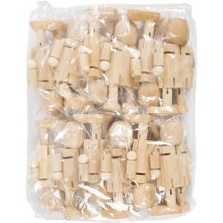 Figura in legno con articolazioni mobili