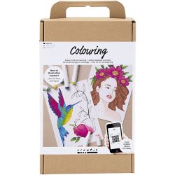 Kit Fai da te Principiante Colori, Pennarello da disegno, 1 conf.