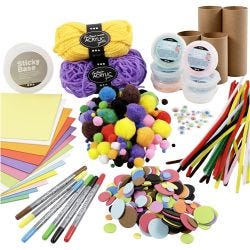 Kit – Figure realizzate con tubi di cartone