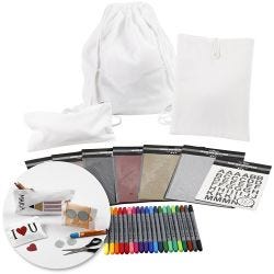 Kit – Decorare i tessuti per il ritorno a scuola