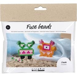 Kit Fai da te Mini Perline da fondere, Mostro, colori asst., 1 conf.