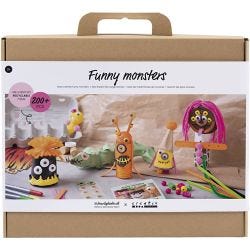 Kit Fai da te Misto Maxi Mostri Divertenti