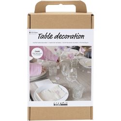 Kit Fai da te Decorazione della Tavola, colori pastello, 1 conf.