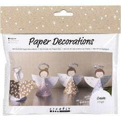Kit Fai da te Mini Decorazioni di Carta