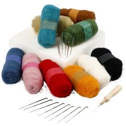 Needle felting - kit principianti