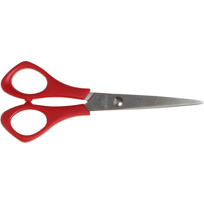 Forbici per la Scuola, L: 14 cm, aguzza, mancini, 1 pz