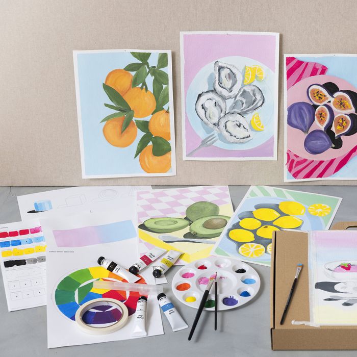 Kit Fai da te Principiante: Impara a dipingere con la gouache
