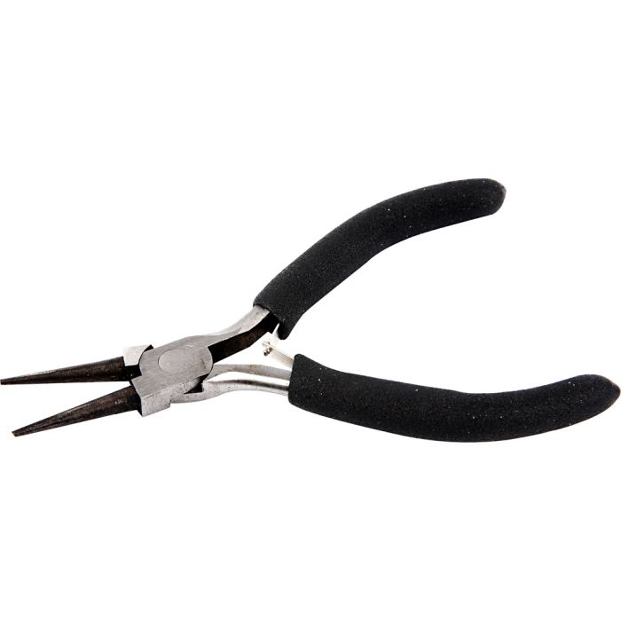 Pinze a becchi tondi, L: 11 cm, 1 pz
