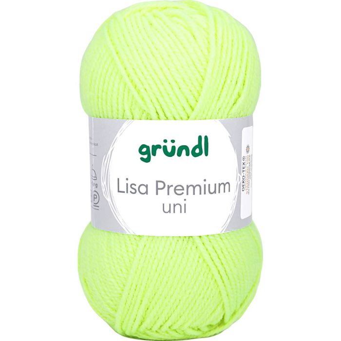 usando ago 3-3,5, giallo neon, 50 g/ 1 gom.