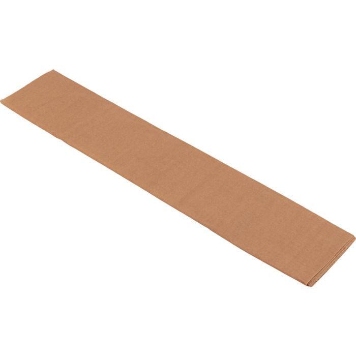 Carta Crespa, foglio 50x250 cm, 22 g, marrone chiaro, 1 rot./ 1 conf.