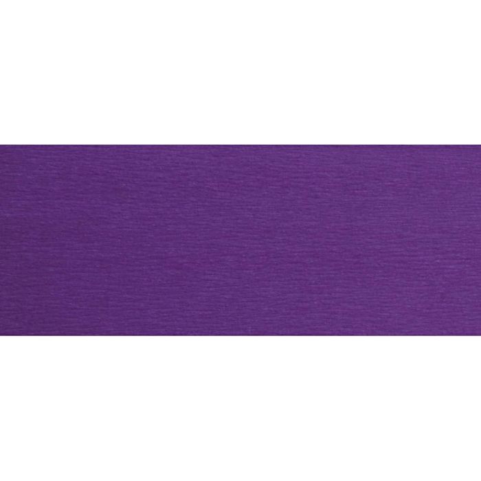 Carta Crespa, foglio 50x250 cm, 22 g, viola scuro, 1 rot./ 1 conf.