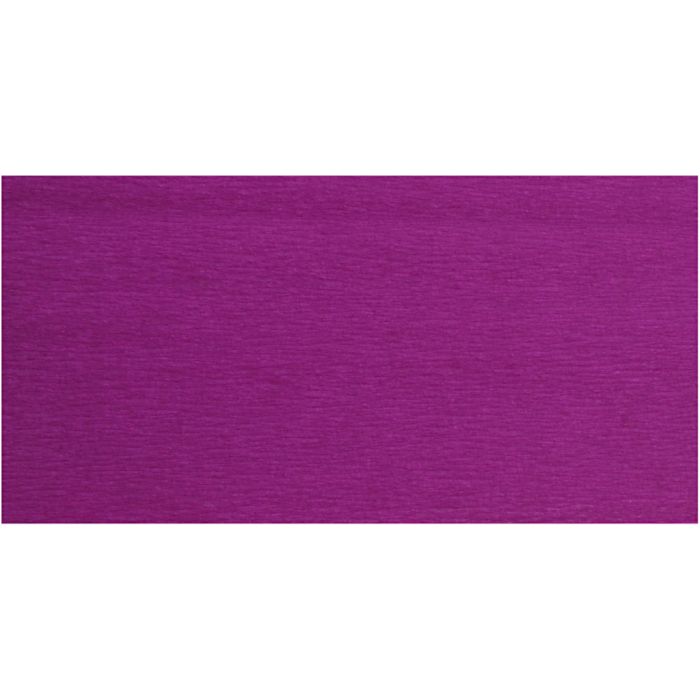 Carta Crespa, foglio 50x250 cm, 22 g, violetto, 10 rot./ 1 conf.