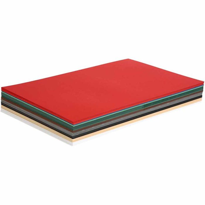 Cartoncino natalizio, A3, foglio 297x420 mm, 180 g, colori asst., 300 fgl. asst./ 1 conf.