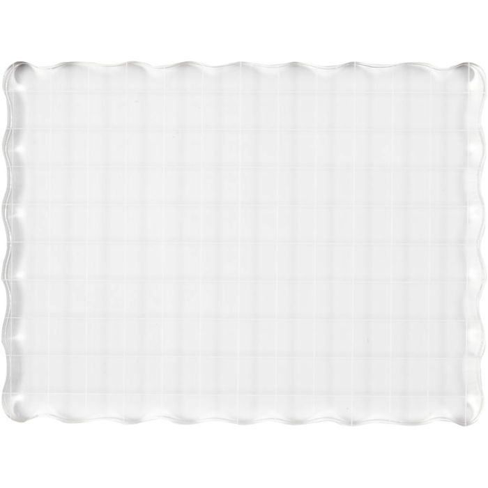 Blocco Acrilico, misura 16x12 cm, spess. 1 cm, 1 pz