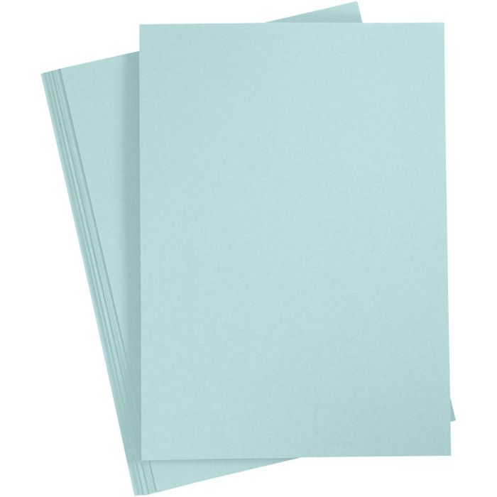 Carta, A4, foglio 210x297 mm, 80 g, azzurro, 20 pz/ 1 conf.