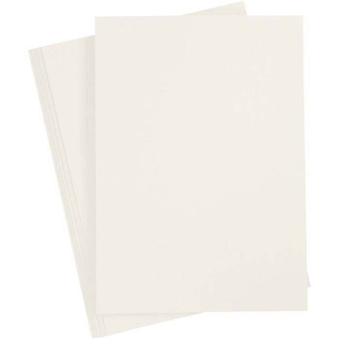 Carta, A4, foglio 210x297 mm, 80 g, avorio, 20 pz/ 1 conf.