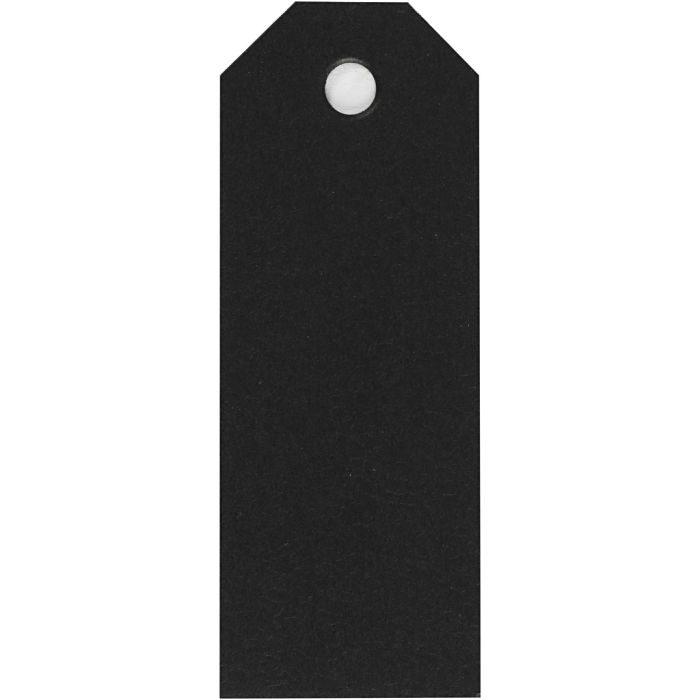 Cartellini Manila, misura 3x8 cm, 220 g, nero, 20 pz/ 1 conf.