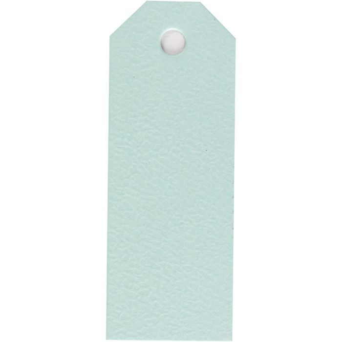Cartellini Manila, misura 3x8 cm, 220 g, azzurro, 20 pz/ 1 conf.