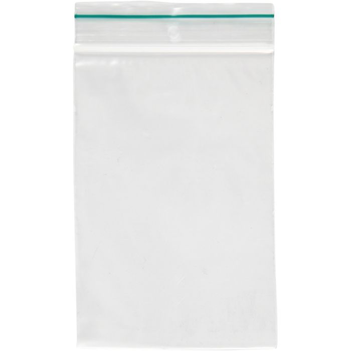 Buste con chiusura a zip, misura 8x12 cm, spess. 0,05 mm, 100 pz/ 1 conf.