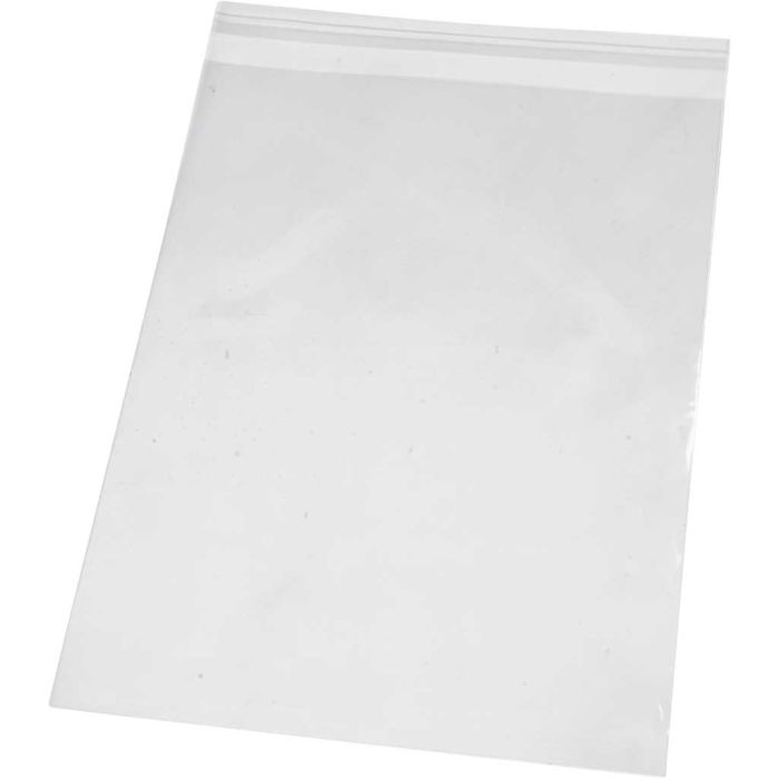 Buste di Cellophane, H: 25,3 cm, L: 18 cm, spess. 25 my, 20 pz/ 1 conf.