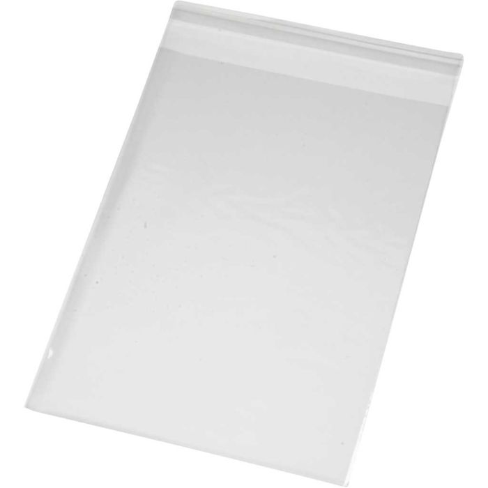 Buste di Cellophane, H: 17,3 cm, L: 12,3 cm, spess. 25 my, 200 pz/ 1 conf.