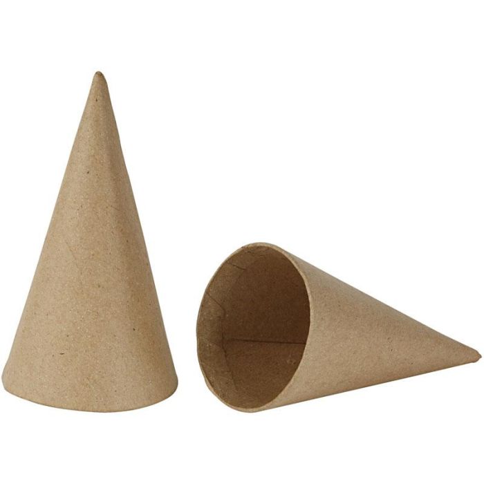 Coni, H: 14 cm, diam 7 cm, 10 pz/ 1 conf.