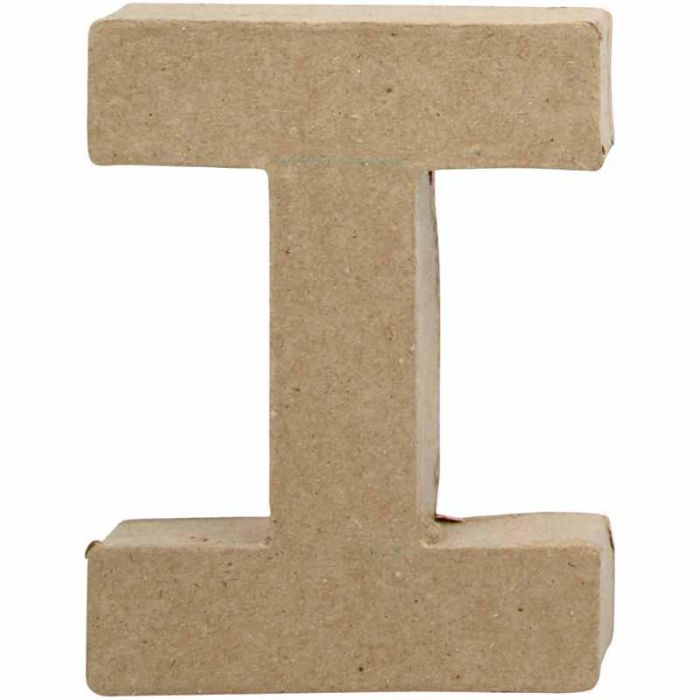 Lettera, I, H: 10 cm, L: 7,5 cm, spess. 1,7 cm, 1 pz