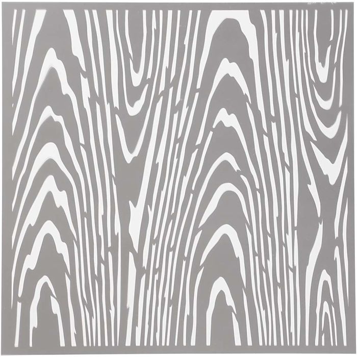 Stencil, albero, misura 30,5x30,5 cm, spess. 0,31 mm, 1 fgl.