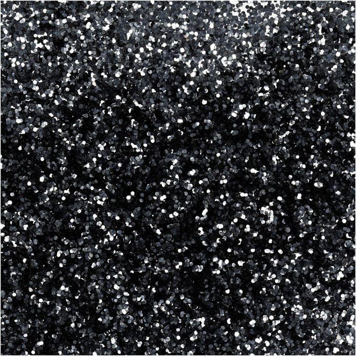 Brillantini bio, diam 0,4 mm, nero, 10 g/ 1 vasch.