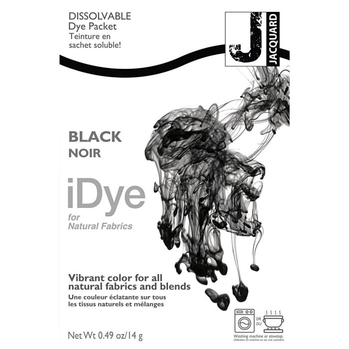 iDye per tessuti naturali, nero, 14 g/ 1 conf.