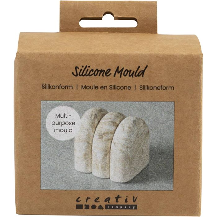 Stampo in Silicone, Archi, H: 5 cm, diam 4,5 cm, L: 4 cm, 1 pz/ 1 conf.