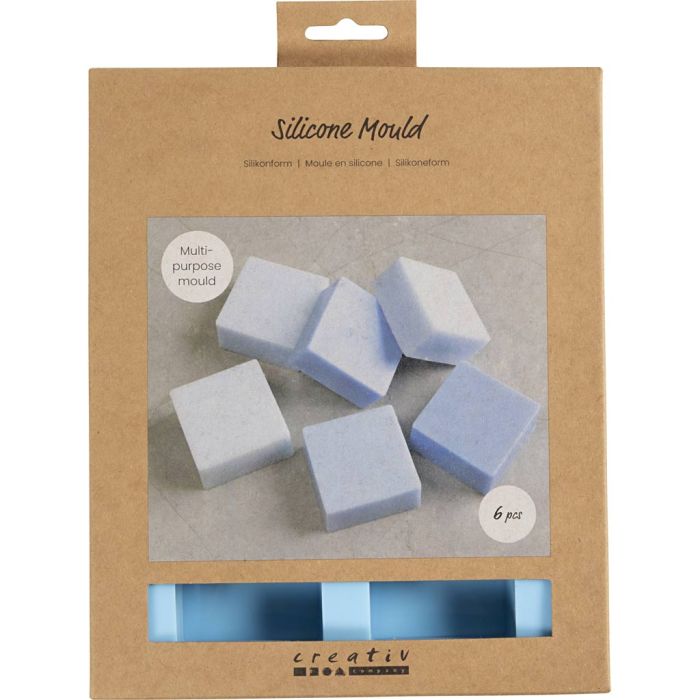 Stampo in silicone, H: 2,5 cm, L: 5 cm, 60 ml, 1 pz
