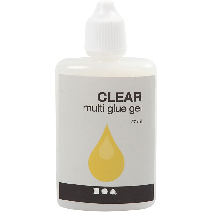 Colla multiuso, trasparente, 27 ml/ 1 bott.