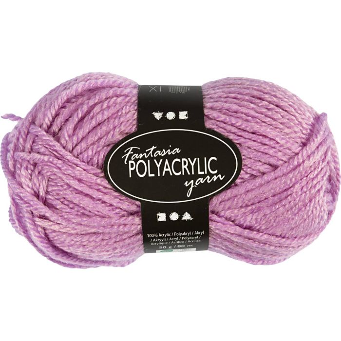 Filo acrilico Fantasia, L: 80 m, usando ago 4,5-5, rosato, 50 g/ 1 gom.