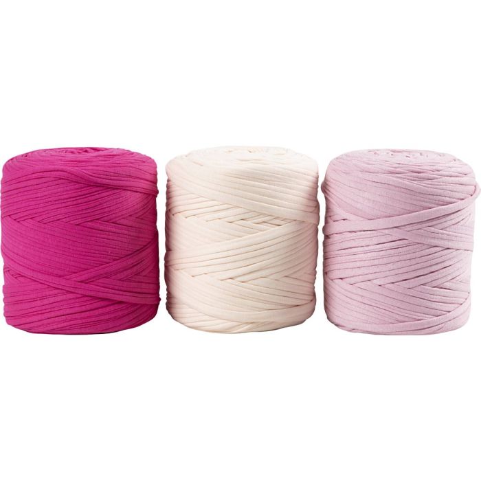 Filo in Tessuto, usando ago 10-12,colori può variare , sfumature rosa, 2250 g, 3x750 g/ 1 conf.