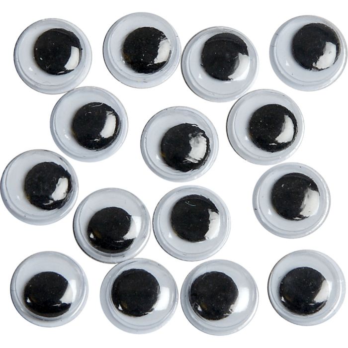 Occhi Mobili, non adesivo, diam 8 mm, 1000 pz/ 1 conf.