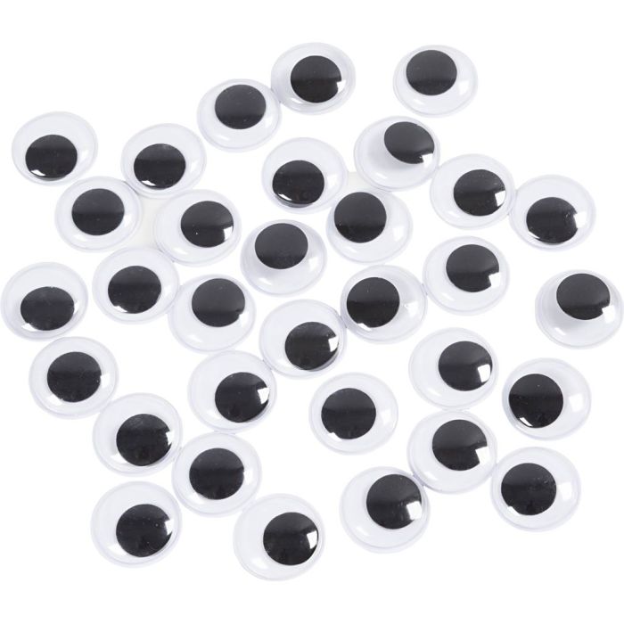 Occhi Mobili, non adesivo, diam 20 mm, 1000 pz/ 1 conf.