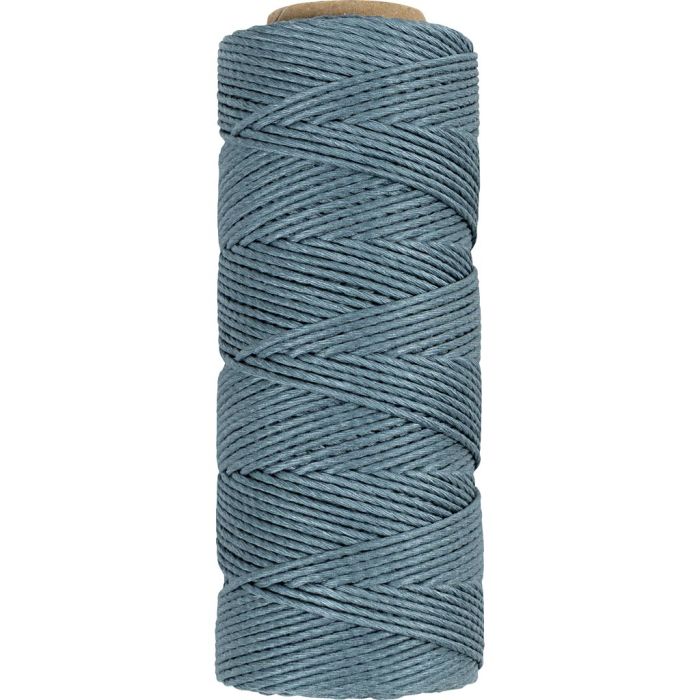 Filo di iuta, spess. 1 mm, turchese scuro, 65 m/ 1 rot.