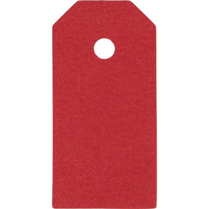 Cartellini Manila, misura 3x6 cm, 250 g, rosso, 30 pz/ 1 conf.