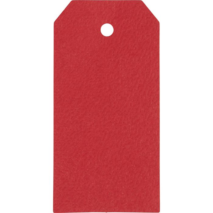 Cartellini Manila, misura 5x10 cm, 250 g, rosso, 20 pz/ 1 conf.