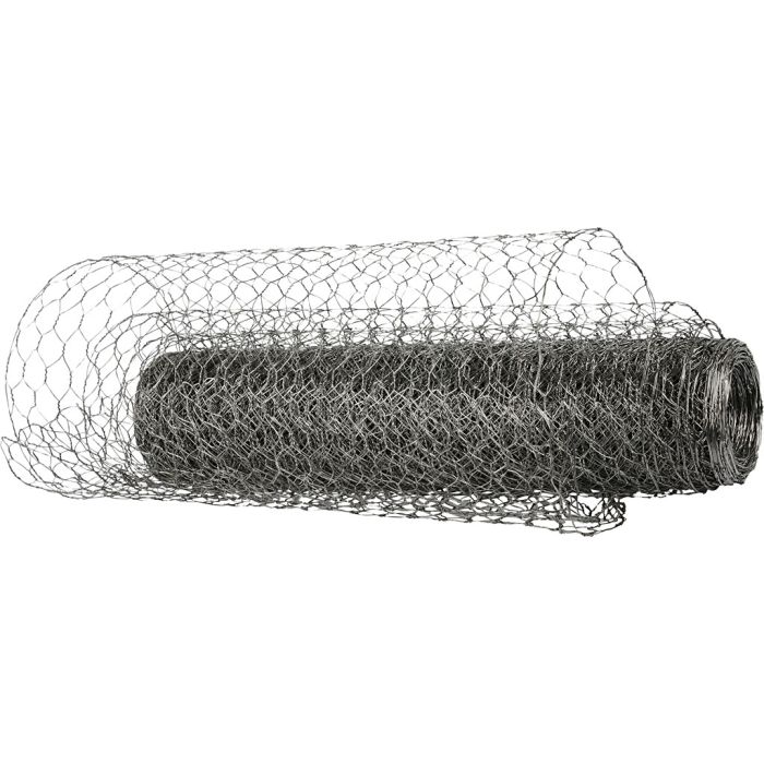 Rete di ferro, L: 40 cm, spess. 0,6 mm, 20 m/ 1 rot.